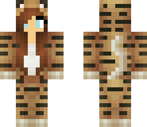 cute tiger girl