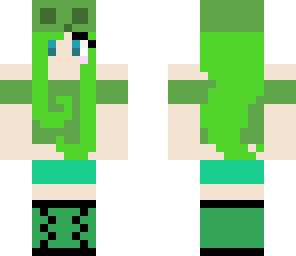slime girl costume 