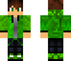 green jacketed dude