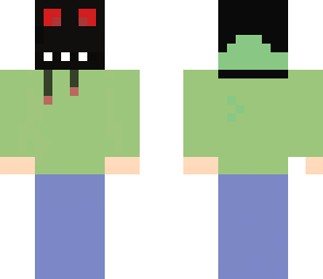 green hoodie monster