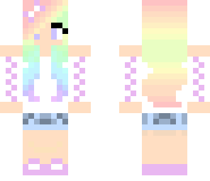 rainbow girl