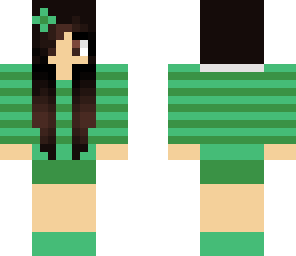 green flower
