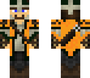 orange dwarf archer