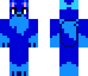 blue wolf girl