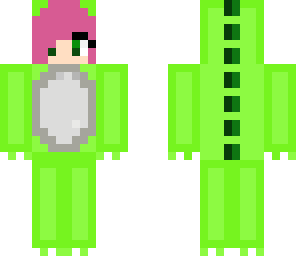 green dinosaur
