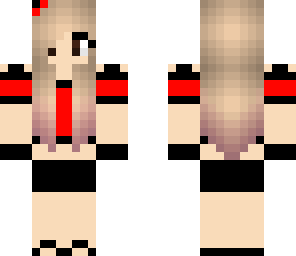 red summer girl