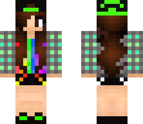 tom boy neon green