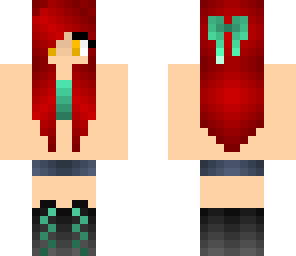 red headed ember eyes