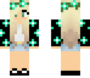 cute flower crown girl