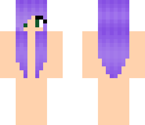 purple hair girl base