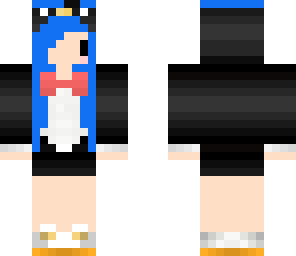 kawaii girl penguin