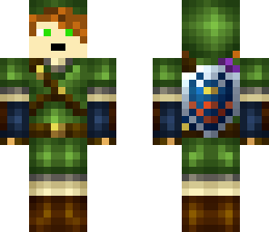shaggy in a link costume