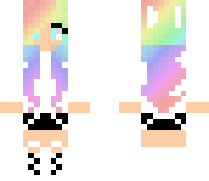 rainbow girl
