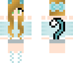 cat girl with green eyes