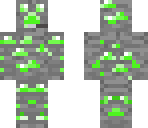 diamond ore creeper green