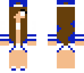 girl from banned with wite eyes and brown hair