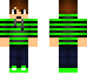 green and black hoodie