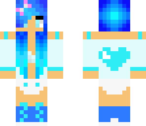 cute blue