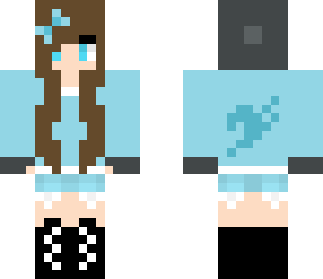 blue fairytail girl