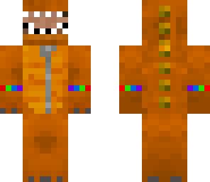 orange dino
