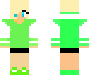 green girl