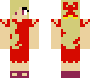 red dress girl