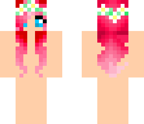 cute flower hair -base-