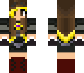 random female sky