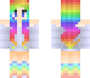 rainbow girl