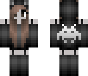 emo space invader girl