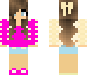 pink summer girl