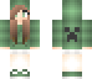 creeper hoodie girl