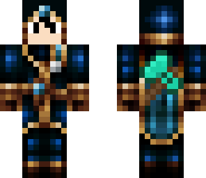 wizard with a face