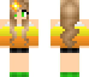 candy corn girl