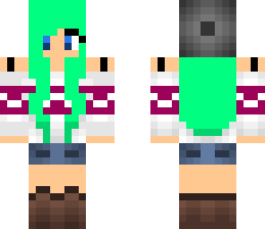mint hair