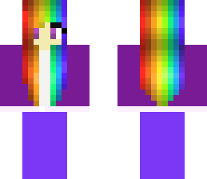rainbow girl
