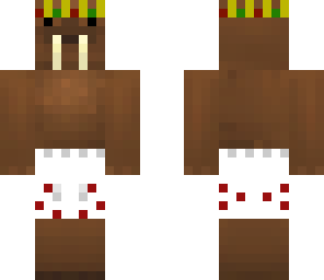 walrus with gem encrested crown