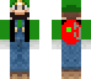 luigi with poltergust 5000