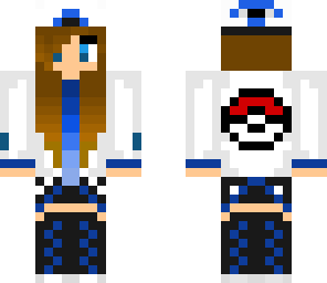 blue pokemon girl edited