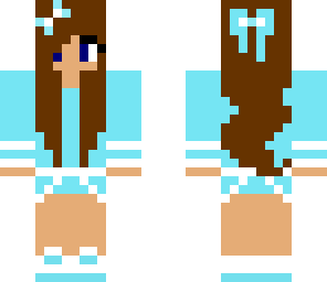 blue cheerleader