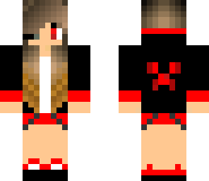 red gamer girl edit