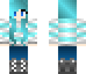 fixed blue girl