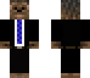chewbacca suit blue tie