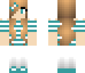 turquoise girl