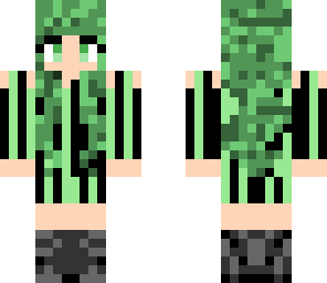 green girl