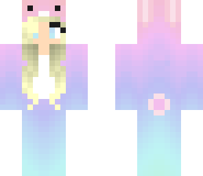 cotton candy bunny
