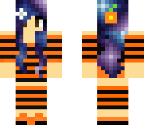 my minecraft halloween skin
