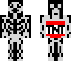 player-creeper skeleton