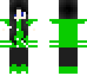 green baseball girl