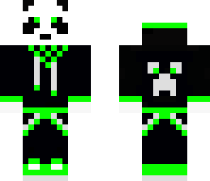 green panda
